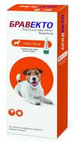 Бравекто Spot On капли на холку для собак 4,5-10 кг, 250 мг