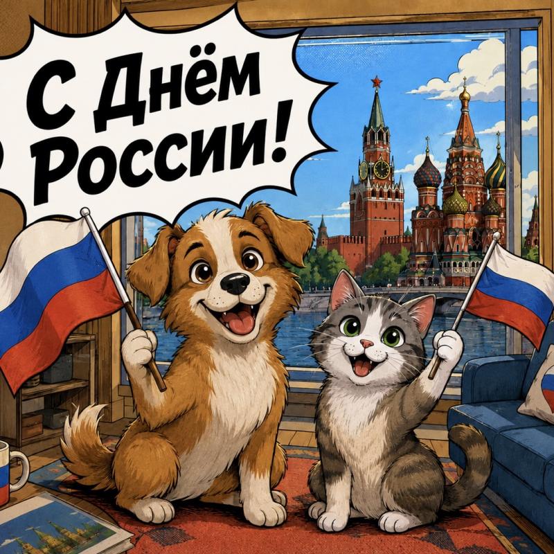 Поздравляем с Днем России! 