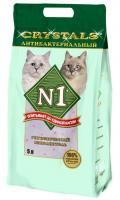 Наполнитель силикагелевый N1 Crystals, антибактериальный, 5 л
