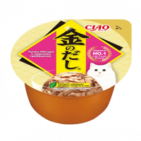 Inaba Ciao Kinnodashi Cup Влажный корм для кошек, тунец магуро с морским гребешком