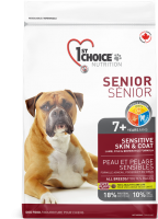 1st Choice для стареющих собак. Чувствительная шерсть и кожа. Формула с ягненком, рыбой и коричневым рисом 1st Choice для стареющих собак. Чувствительная шерсть и кожа. Формула с ягненком, рыбой и коричневым рисом