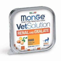 Monge VetSolution Cat Renal and Oxalate для кошек при хронической почечной недостаточности и профилактике образования оскалатов