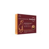 Ветстем Веприпак 250 мг, Таблетки от блох и клещей для собак весом 4,5-10 кг, 1 таб