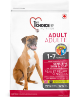 1st Choice для собак. Чувствительная шерсть и кожа. Формула с ягненком, рыбой и коричневым рисом 1st Choice для собак. Чувствительная шерсть и кожа. Формула с ягненком, рыбой и коричневым рисом