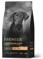 Premier Dog Turkey Junior Medium & Maxi Свежее мясо индейки для юниоров средних и крупных пород