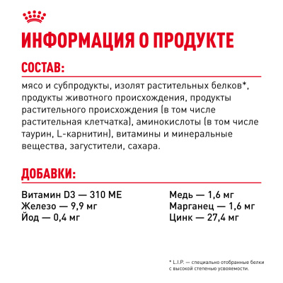 Royal Canin Light Weight влажный корм для контроля набора веса, кусочки в желе, 85г