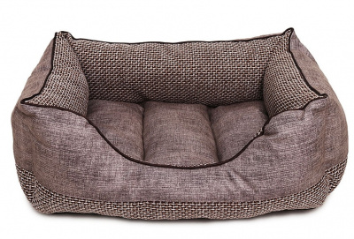 Rich Breed Лежанка лофт мокко пухлик, светло-серая