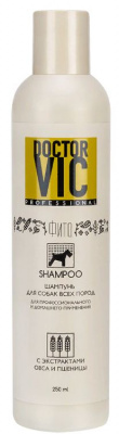 Doctor VIC Шампунь с экстрактами овса и пшеницы для собак