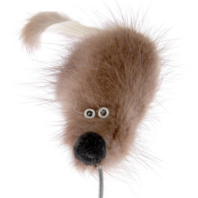 GoSi Махалка мышка на веревке, на картоне с еврослотом