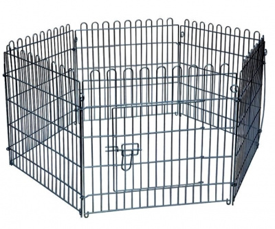 Вольер шестисекционный хром (одна секция 60*60см)