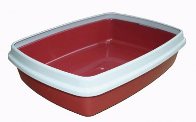 Ёшкин кот туалет для кошек с бортиком, 40х30х9,3 см