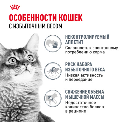 Royal Canin Light Weight влажный корм для контроля набора веса, кусочки в желе, 85г