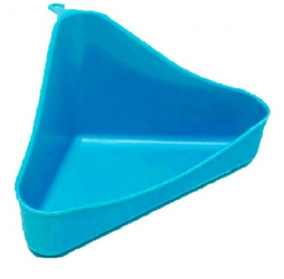 Туалет угловой для грызунов 16*9*8,5см