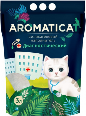 Aromaticat Силикагелевый гигиенический наполнитель диагностический с pH 3л