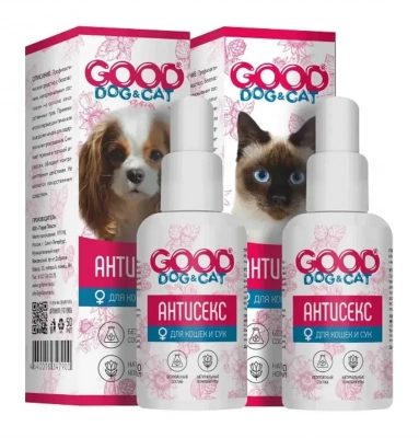 Good Dog&Cat Антисекс для кошек и сук, 50мл