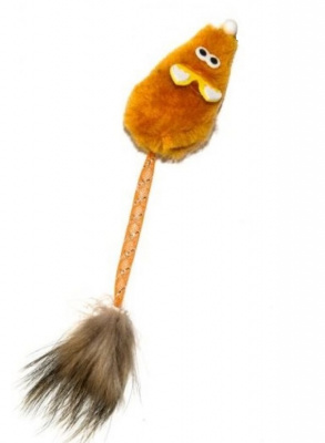 GoSi Игрушка для кошек лисичка-пищалка