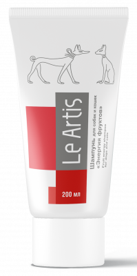 Le Artis Шампунь энергия фруктов для кошек и собак 200мл