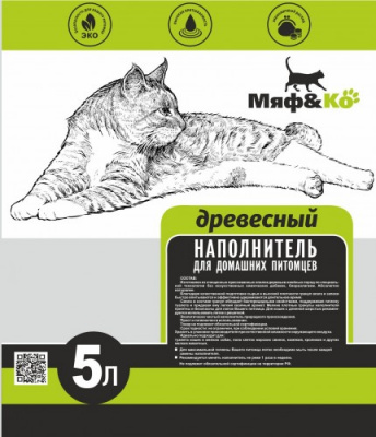 Мяф&Ко Стандарт древесный наполнитель