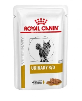 Royal Canin Urinary S/O влажный корм для кошек при заболеваниях дистального отдела мочевыделительной системы, 85г