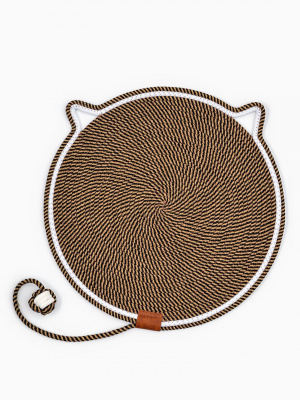 Rich Breed Когтеточка-коврик с хвостом, d50см