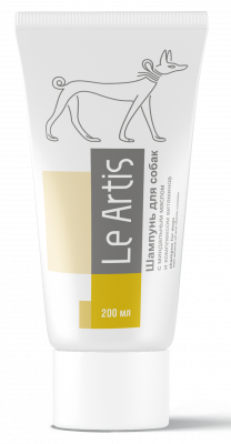 Le Artis Шампунь для собак гипоалергенный с миндальным маслом 200мл