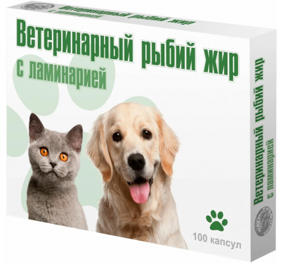 Вака Рыбий жир с ламинарией №3