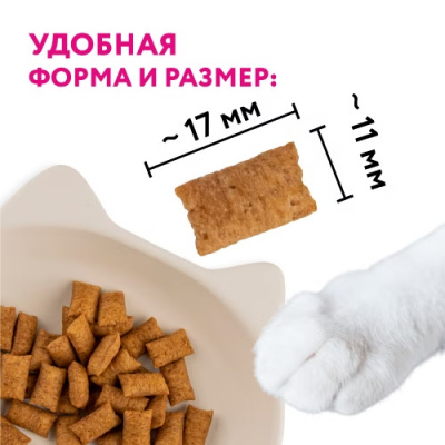 Holly Jolly! Лакомство для кошек подушечки с лососем 60г