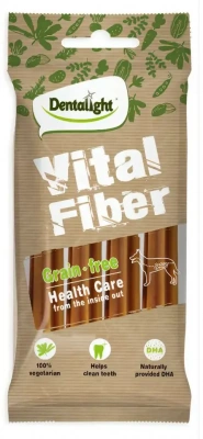 Dentalight Лакомство для собак Vital fiber, палочка для чистки зубов, малая 4шт/70г