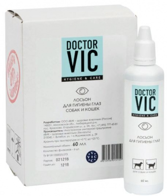 Doctor VIC Лосьон для гигиены глаз собак и кошек
