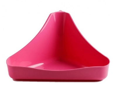 Туалет угловой для грызунов 16*9*8,5см