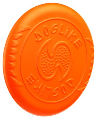 Doglike Тарелка летающая средняя, оранжевая