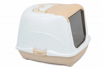 Homecat Туалет для кошек закрытый с дверцей 50х38х37 см