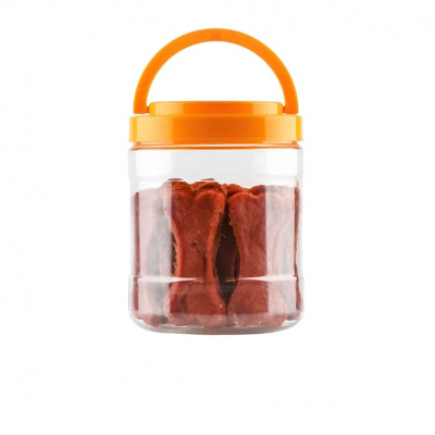 Holly Jolly! Лакомство для собак Косточки утиные M, банка, 500гр