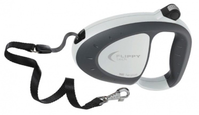 Ferplast Flippy Tech Tape Large Поводок-рулетка лента 5м, 50 кг