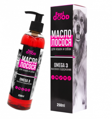 FeelGOOD Масло лососевое Омега-3 фл