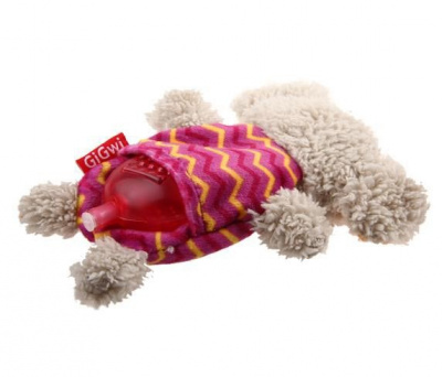 GiGwi Игрушка для собак слон с пищалкой 13см