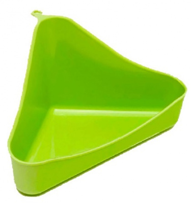 Туалет угловой для грызунов 16*9*8,5см