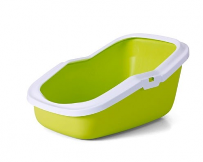 Savic туалет для кошек с насадкой Aseo размер (56*39*27.5)