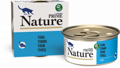 Prime Nature Консервы для кошек в желе, тунец 85гр