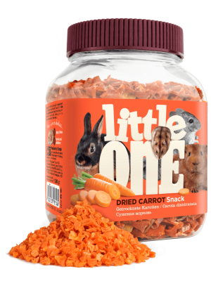 Little One лакомство, сyшеная морковь 200гр