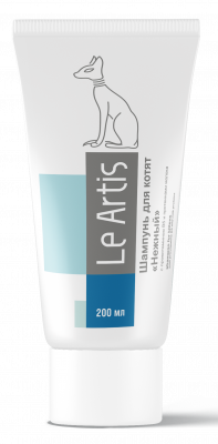 Le Artis Шампунь для котят без слёз с протеинами молока 200мл