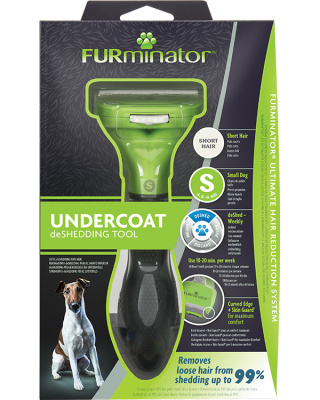 FURminator Фурминатор S для мелких собак с короткой шерстью