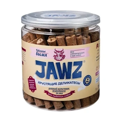 JAWZ Хрустящие деликатесы, говяжье вымя 350гр