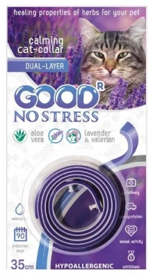 Good No Stress Успокаивающий ошейник для кошек, 35см