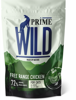 Prime Wild GF Free Range сухой корм беззерновой для котят и кошек с курицей