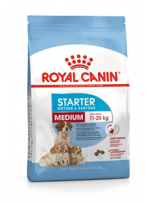 Royal Canin Medium Starter Сухой корм для щенков средних пород (вес взрослой собаки от 11 до 25 кг) до 2 мес