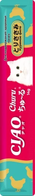 Inaba Ciao Churu пюре для кошек, куриное филе, Здоровье почек, 14г*4