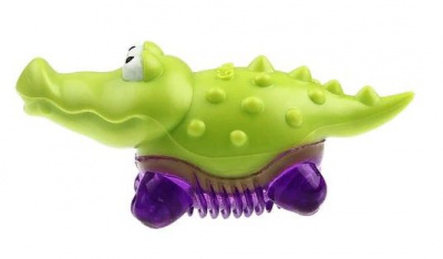 GiGwi 75454 Игрушка для собак Крокодильчик с пищалкой