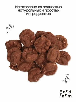 Nord Farm Лакомства для собак, пяточки из кролика, 1100г