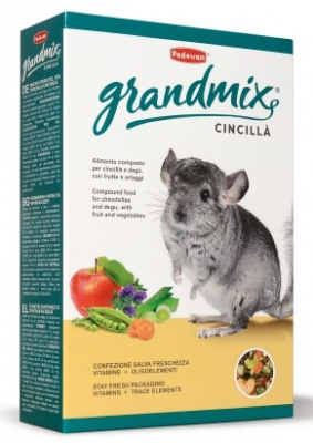 Padovan GrandMix Cincillà комплексный основной корм для шиншилл и дегу